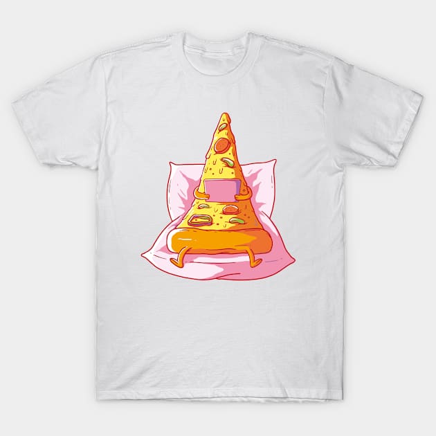 pizza book T-Shirt by xolakenak